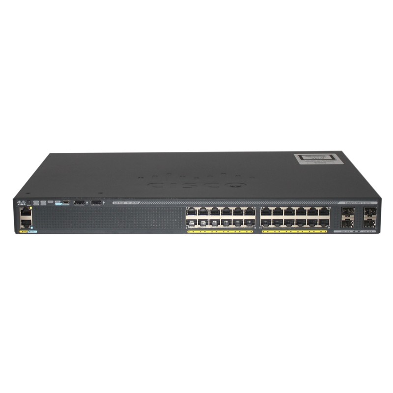 Switch Gigabit de 24 puertos WS C2960S 24TS L Cisco Switch Gigabit de 24 puertos WS C2960S 24TS L Cisco
