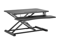 Equip Monitortisch mit Sitz-Stehbankerhöhung 15Kg sw