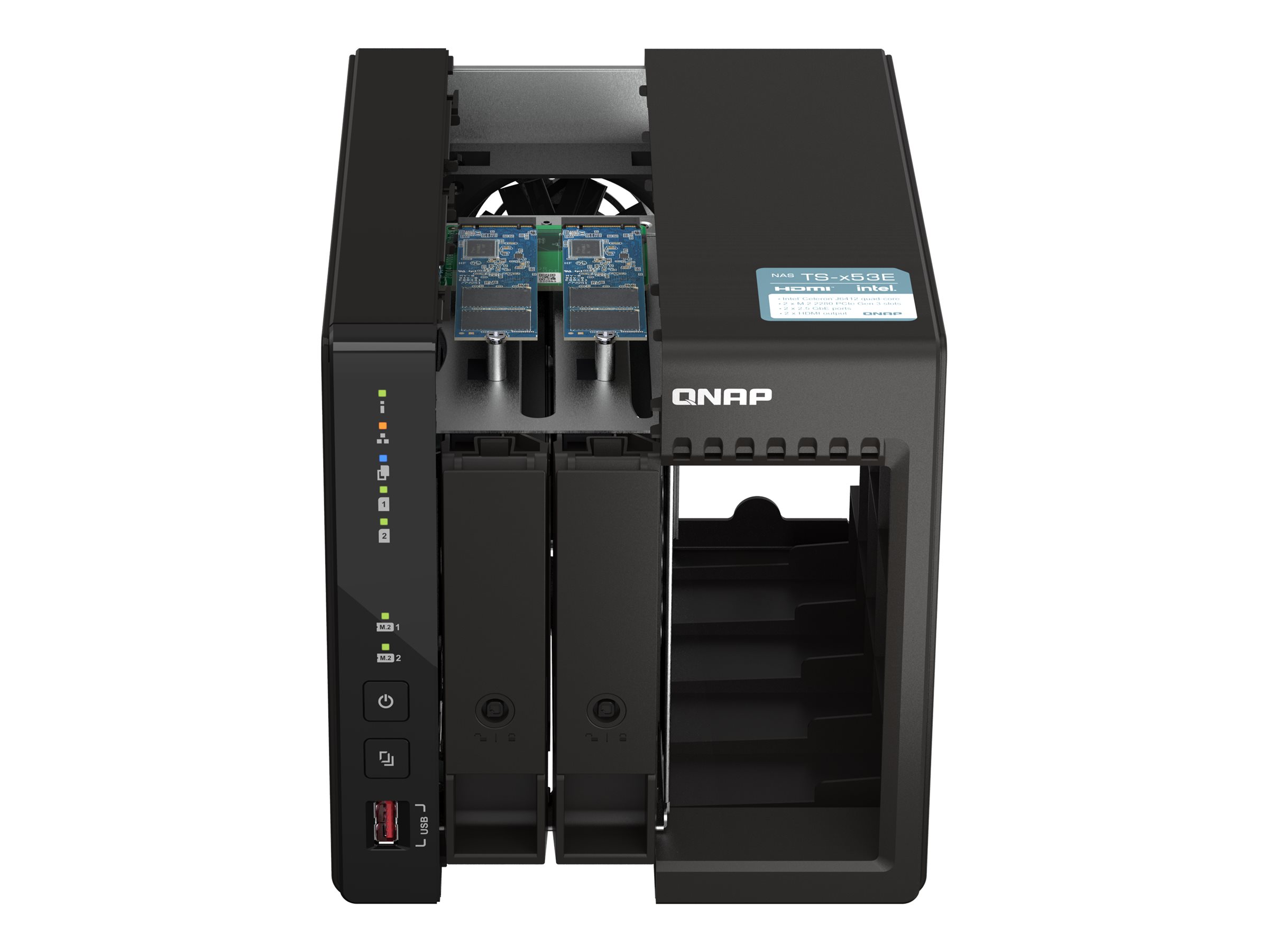 TS-253E-8G 4711103082171 QNAP TS-253E - NAS-Server - 2  Etree Shop Deutschland online 2