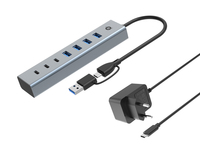 HUBBIES20GP 4015867238295 Conceptronic USB-Hub 7-Port 3. Etree Shop Deutschland online 1