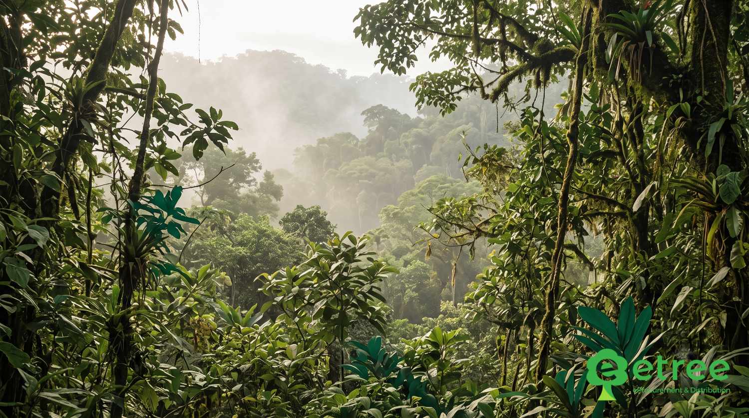 Regenwald Los Monos in Panama als CO2-bindendes SchutzWald-Projekt