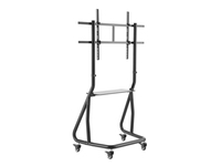 Equip Wagen - für Flachbildschirm / AV-Ausrüstung - heavy-duty, LFD trolley - Aluminium, Kunststoff,