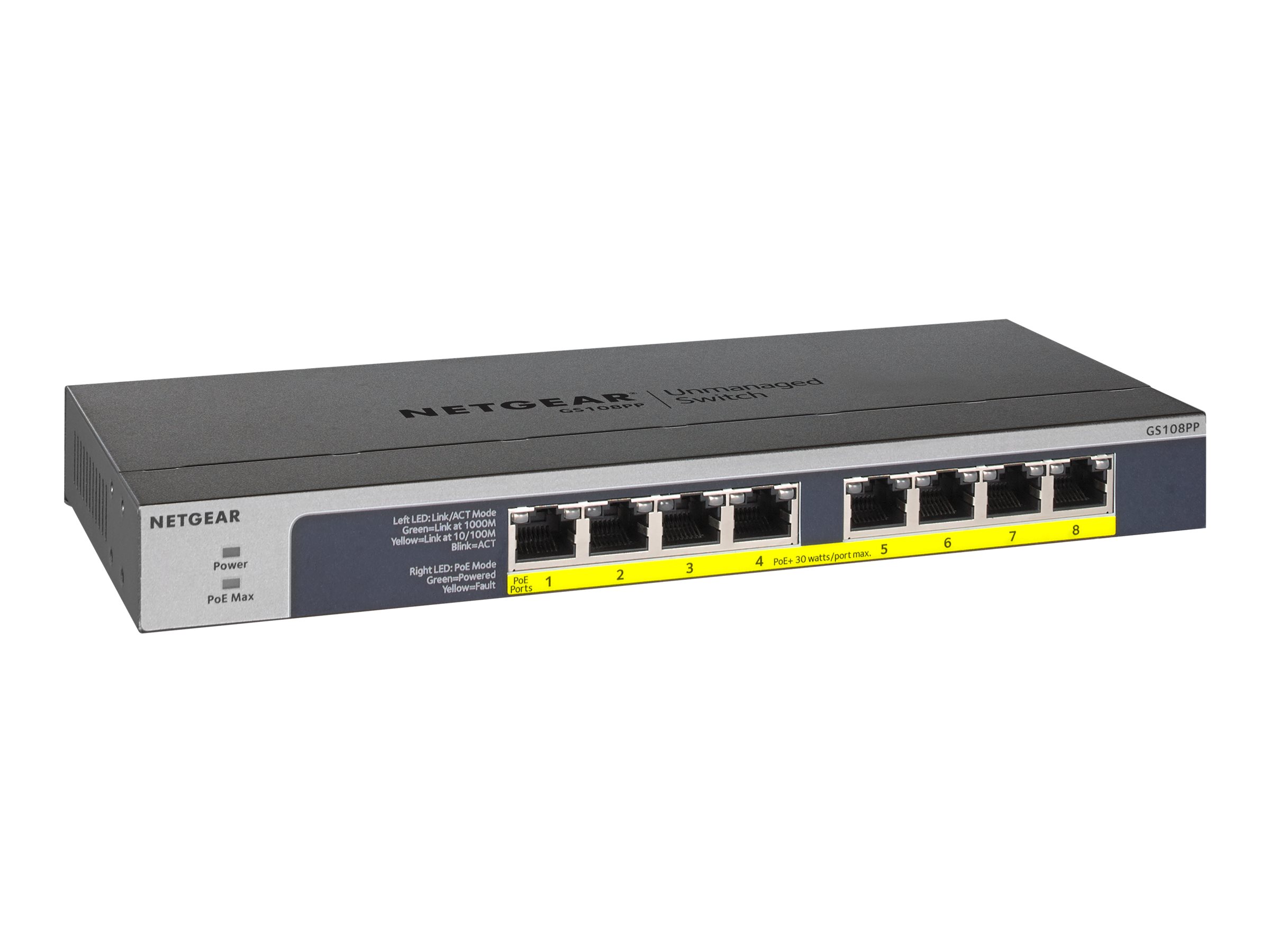 GS108PP-100EUS 0606449130034 Netgear GS108PP - Switch - 8 x Etree Shop Deutschland online 1
