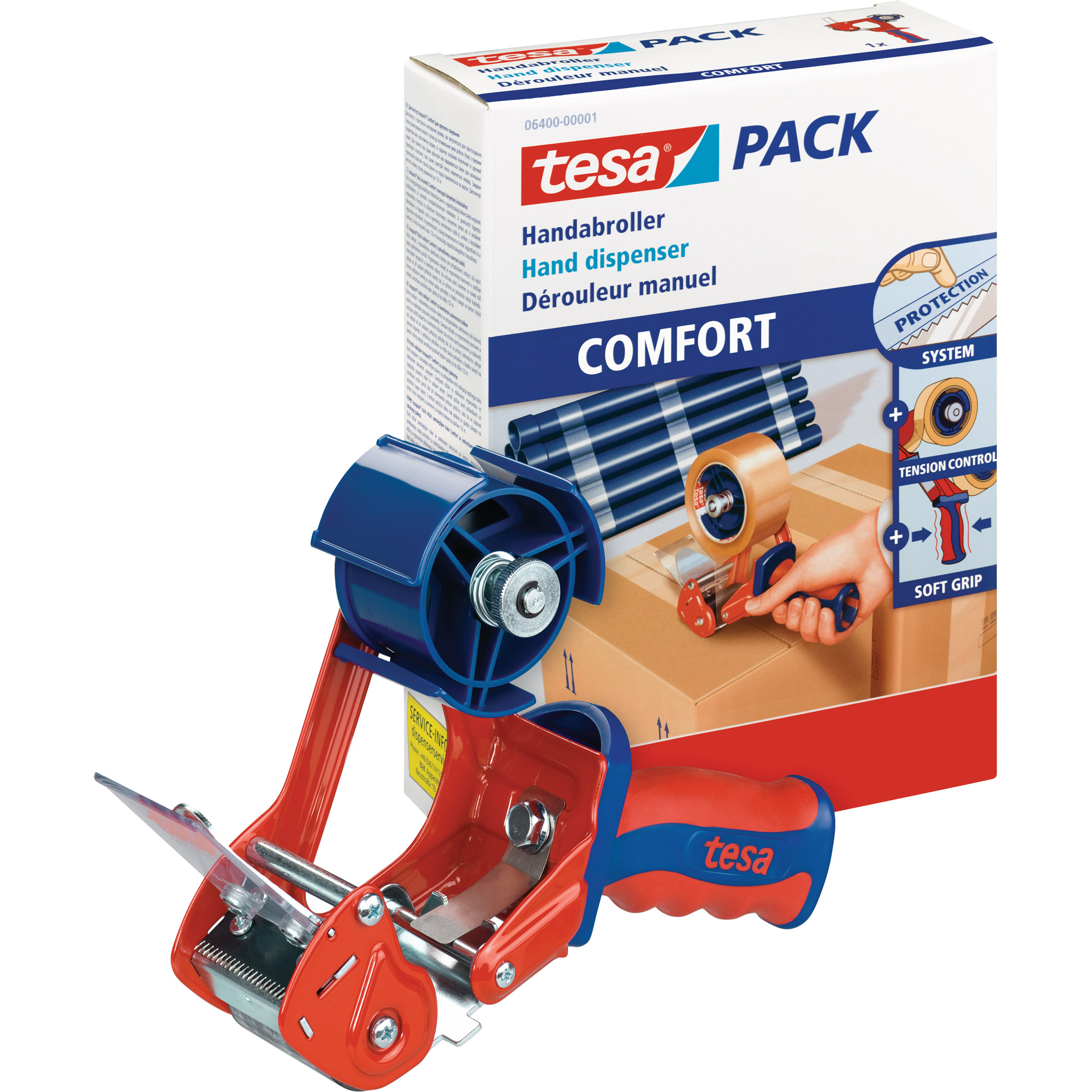 06400-00001-03 4042448913869 Tesa 6400 - Abroller - Pistole Etree Shop Deutschland online 2