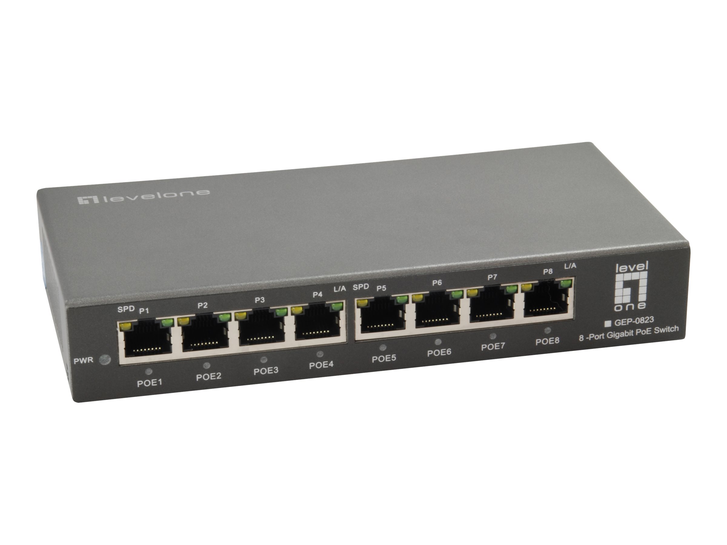 GEP-0823 4015867207444 levelOne GEP-0823 - Switch - 8 Etree Shop Deutschland online 1